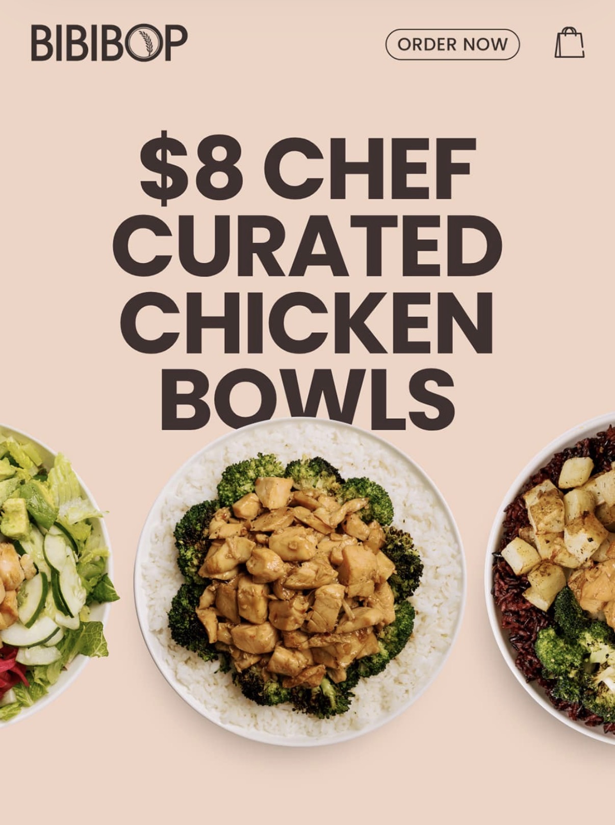 $8 Chef Curated Chicken Bowls icon